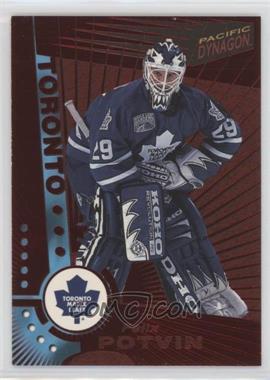 1997-98 Pacific Dynagon - [Base] - Red #122 - Felix Potvin