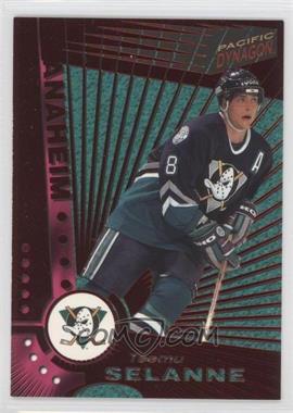 1997-98 Pacific Dynagon - [Base] - Red #5 - Teemu Selanne