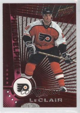 1997-98 Pacific Dynagon - [Base] - Red #90 - John LeClair