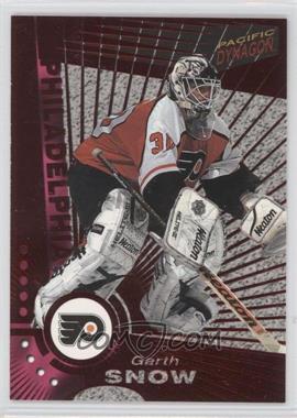 1997-98 Pacific Dynagon - [Base] - Red #93 - Garth Snow