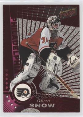 1997-98 Pacific Dynagon - [Base] - Red #93 - Garth Snow