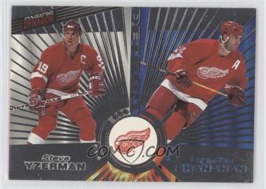 1997-98 Pacific Dynagon - [Base] - Silver #139 - Steve Yzerman, Brendan Shanahan