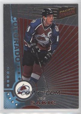 1997-98 Pacific Dynagon - [Base] - Silver #34 - Joe Sakic