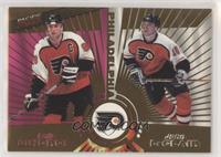 Eric Lindros, John LeClair