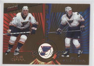 1997-98 Pacific Dynagon - [Base] #143 - Brett Hull, Jim Campbell