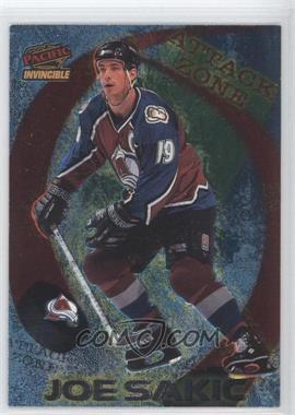 1997-98 Pacific Invincible - Attack Zone #7 - Joe Sakic