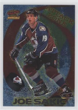 1997-98 Pacific Invincible - Attack Zone #7 - Joe Sakic