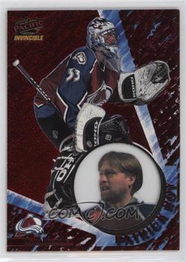 1997-98 Pacific Invincible - [Base] - Red #38 - Patrick Roy