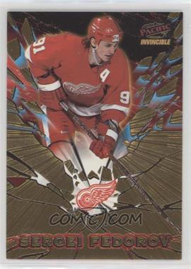 1997-98 Pacific Invincible - Featured Performers #12 - Sergei Fedorov