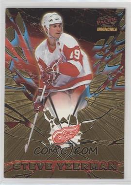 1997-98 Pacific Invincible - Featured Performers #16 - Steve Yzerman