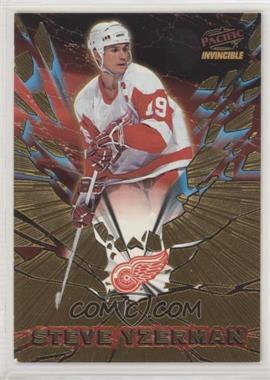 1997-98 Pacific Invincible - Featured Performers #16 - Steve Yzerman