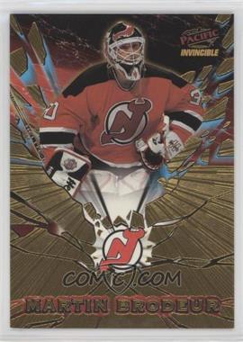 1997-98 Pacific Invincible - Featured Performers #19 - Martin Brodeur