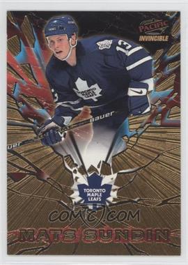 1997-98 Pacific Invincible - Featured Performers #34 - Mats Sundin