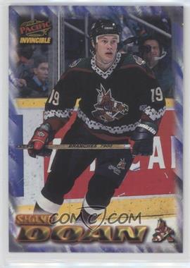 1997-98 Pacific Invincible - NHL Regime #149 - Shane Doan