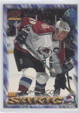 1997-98 Pacific Invincible - NHL Regime #57 - Joe Sakic