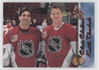 Chris Chelios, Keith Tkachuk [EX to NM]