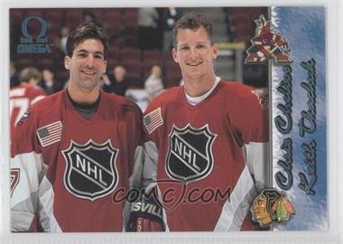 1997-98 Pacific Omega - [Base] - Ice Blue #245 - Chris Chelios, Keith Tkachuk