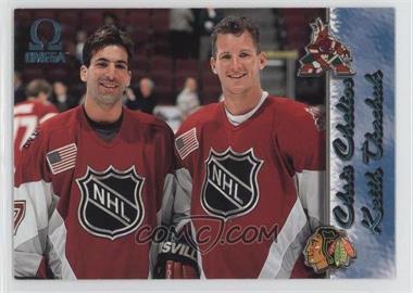 1997-98 Pacific Omega - [Base] - Ice Blue #245 - Chris Chelios, Keith Tkachuk