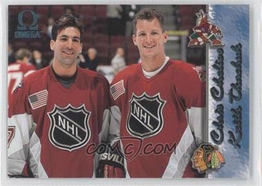 1997-98 Pacific Omega - [Base] - Ice Blue #245 - Chris Chelios, Keith Tkachuk