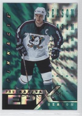 1997-98 Pinnacle - Epix - Emerald Season #E19 - Paul Kariya