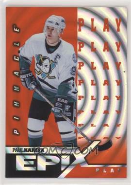 1997-98 Pinnacle - Epix - Orange Play #E19 - Paul Kariya