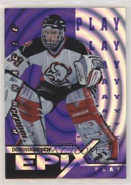 1997-98 Pinnacle - Epix - Purple Play #E22 - Dominik Hasek