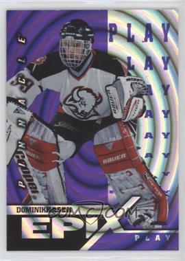 1997-98 Pinnacle - Epix - Purple Play #E22 - Dominik Hasek