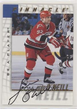 1997-98 Pinnacle Be A Player - [Base] - Autographs #130 - Jeff O'Neill [EX to NM]