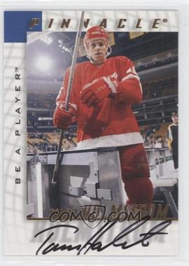 1997-98 Pinnacle Be A Player - [Base] - Autographs #188 - Tomas Holmstrom