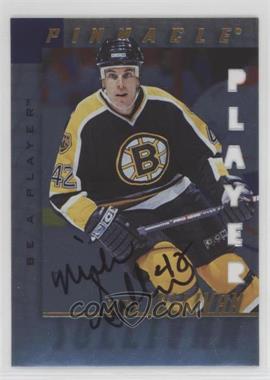 1997-98 Pinnacle Be A Player - [Base] - Die-Cut Autographs #179 - Mike Sullivan