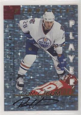 1997-98 Pinnacle Be A Player - [Base] - Prismatic Die-Cut Autographs #31 - Bill Huard