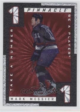 1997-98 Pinnacle Be A Player - Take A Number #TN17 - Mark Messier