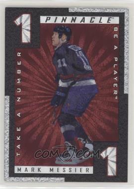 1997-98 Pinnacle Be A Player - Take A Number #TN17 - Mark Messier