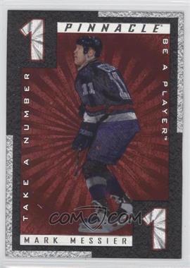 1997-98 Pinnacle Be A Player - Take A Number #TN17 - Mark Messier