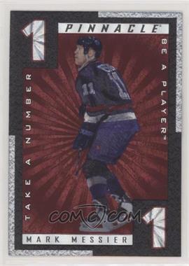 1997-98 Pinnacle Be A Player - Take A Number #TN17 - Mark Messier