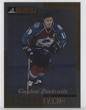 1997-98 Pinnacle Beehive - [Base] - Golden Portraits #4 - Joe Sakic