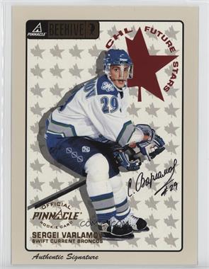 1997-98 Pinnacle Beehive - [Base] - Signatures #73 - Sergei Varlamov