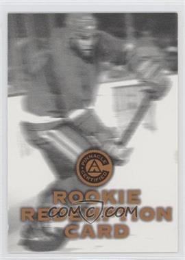 1997-98 Pinnacle Certified - Rookie #A.2 - Rookie Redemption Card
