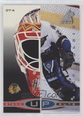 1997-98 Pinnacle Inside - Stand Up Guys #07-AB - Olaf Kolzig, Jeff Hackett