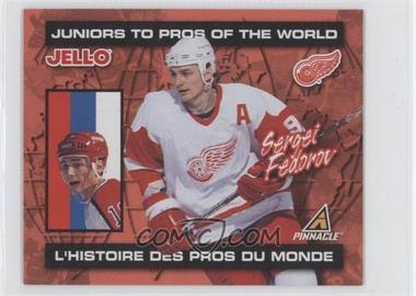 1997-98 Pinnacle Kraft - Jell-o Juniors to the Pros #_SEFE - Sergei Fedorov