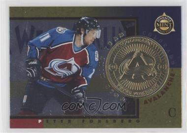 1997-98 Pinnacle Mint Collection - [Base] - Gold Mint Team #3 - Peter Forsberg