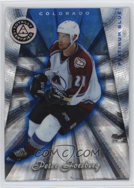 1997-98 Pinnacle Totally Certified - [Base] - Platinum Blue Player's Club #32 - Peter Forsberg /299