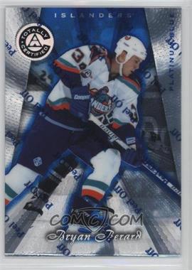 1997-98 Pinnacle Totally Certified - [Base] - Platinum Blue Player's Club #40 - Bryan Berard /299