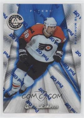 1997-98 Pinnacle Totally Certified - [Base] - Platinum Blue #31 - Eric Lindros /3099
