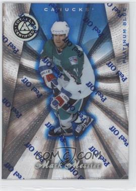 1997-98 Pinnacle Totally Certified - [Base] - Platinum Blue #43 - Mark Messier /3099