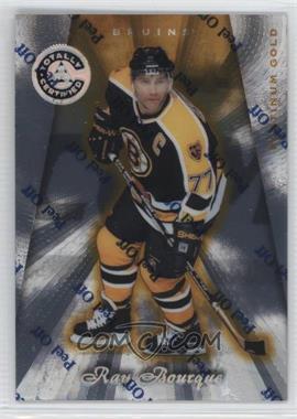 1997-98 Pinnacle Totally Certified - [Base] - Platinum Gold #41 - Ray Bourque /69