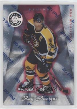 1997-98 Pinnacle Totally Certified - [Base] - Platinum Red #41 - Ray Bourque /6199