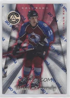 1997-98 Pinnacle Totally Certified - [Base] - Platinum Red #67 - Valeri Kamensky /6199