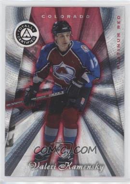 1997-98 Pinnacle Totally Certified - [Base] - Platinum Red #67 - Valeri Kamensky /6199