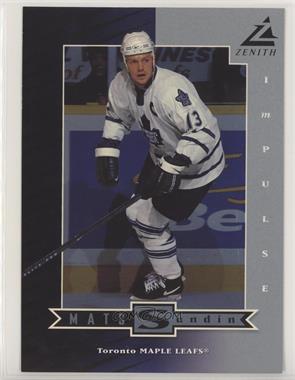 1997-98 Pinnacle Zenith - 5x7 - Silver Impulse #Z52 - Mats Sundin